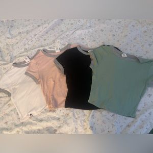 tillys 4 pack womens shirts